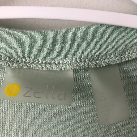 Zella long active yoga gym leisure mint green Sm - Picture 3 of 6